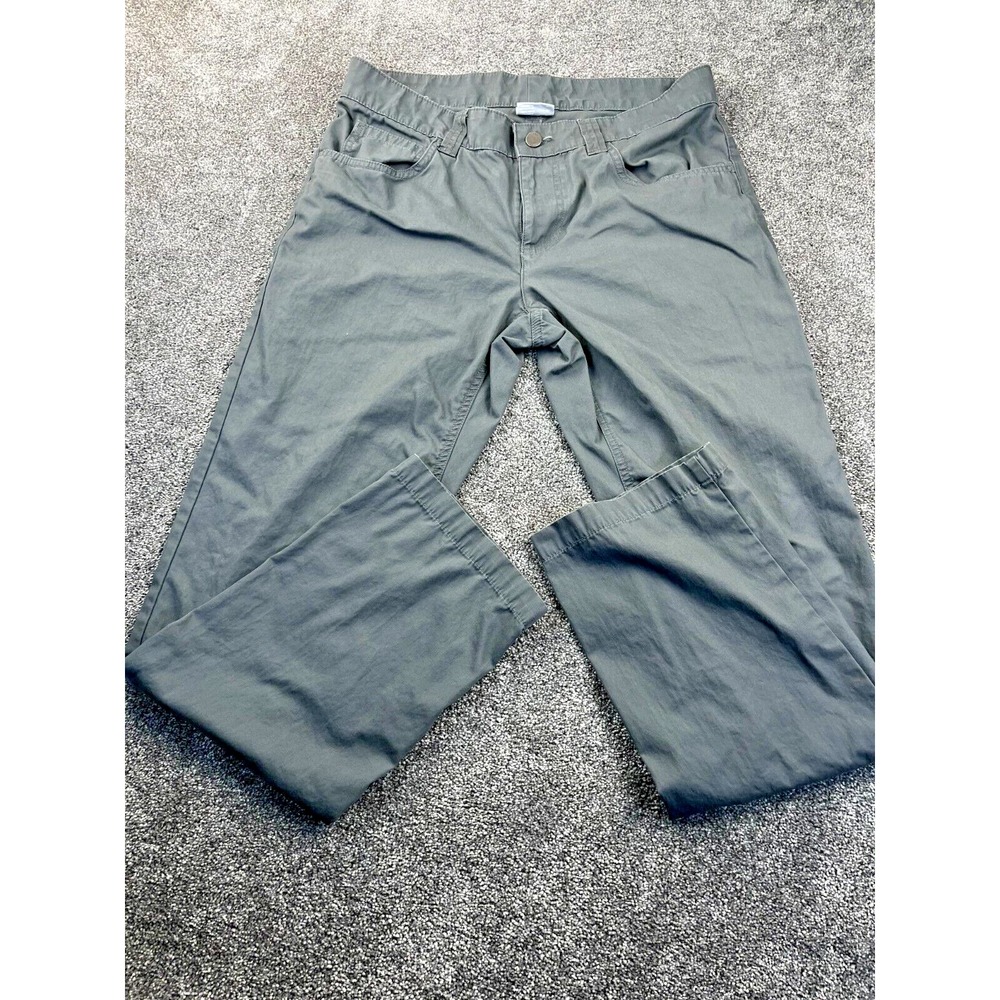 Columbia Sportwear Pants‎ Mens Size 32W 32L Regular Fit Straight Leg Olive Green